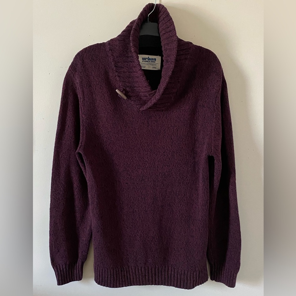 Men’s Urban Pipeline Plum Sweater